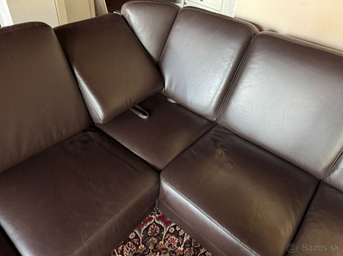 Moderní kožená sedačka do Účka, 4976 - 4