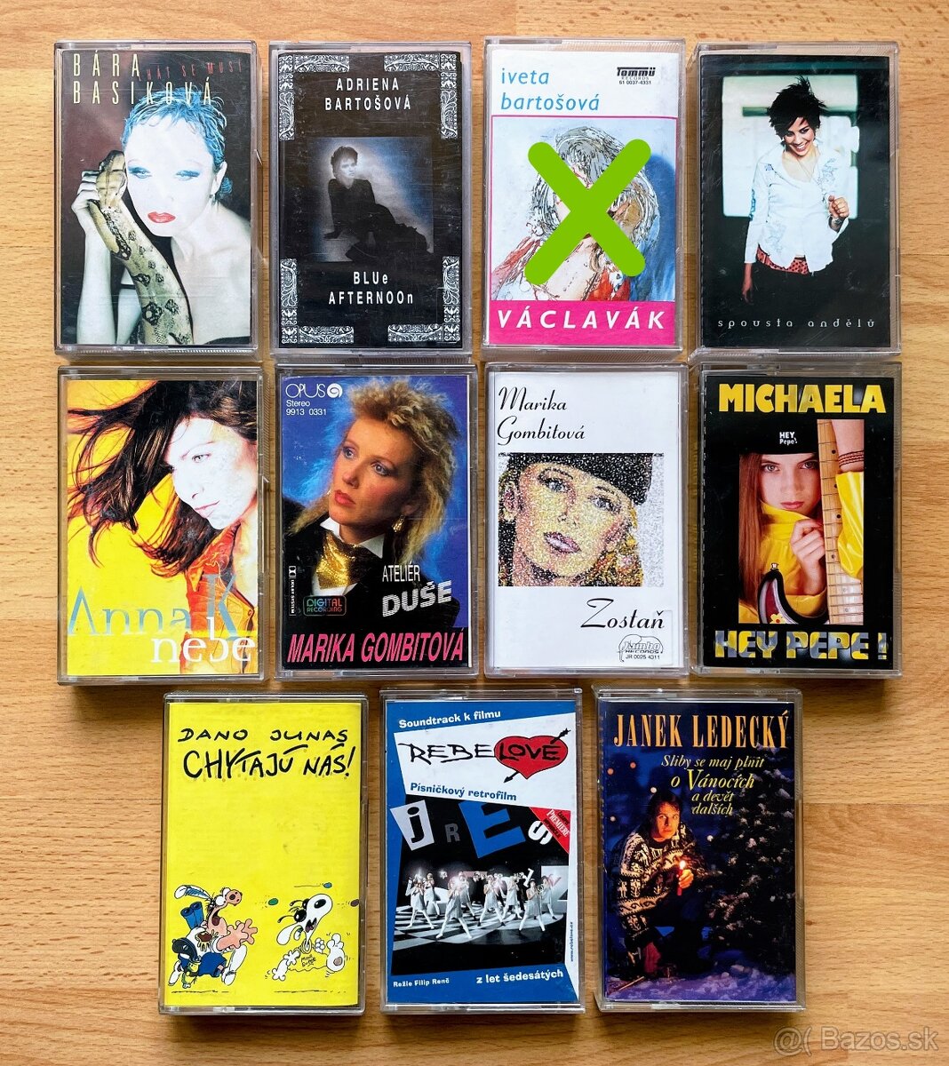 MC kazety - SK a CZ interpreti, skupiny - 4