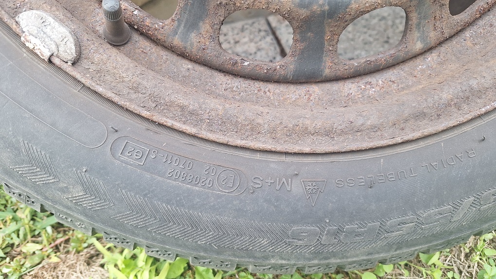 starsie plech disky R16 + pneu - 4