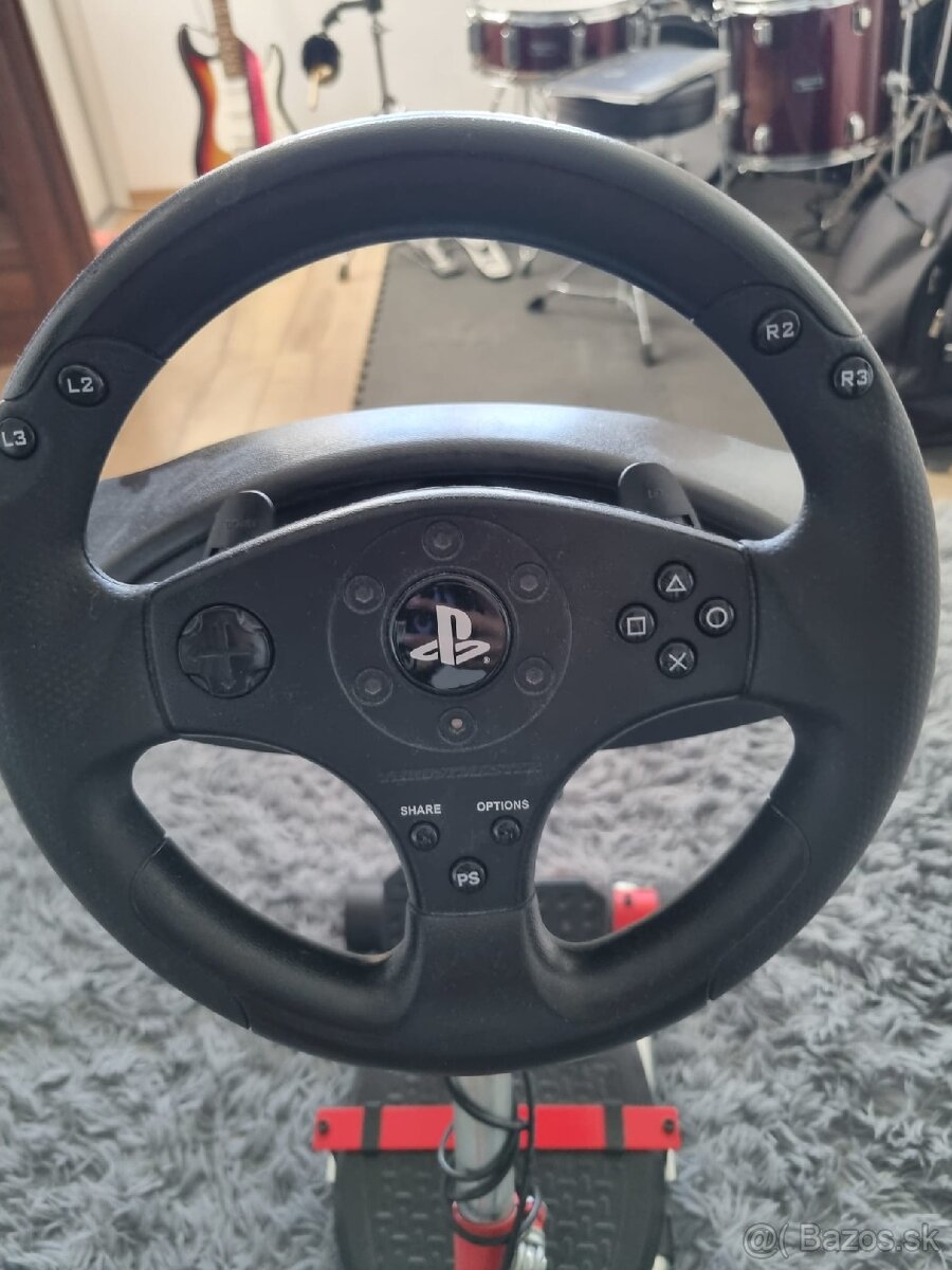 Predám herný volant Thrustmasterr - 4
