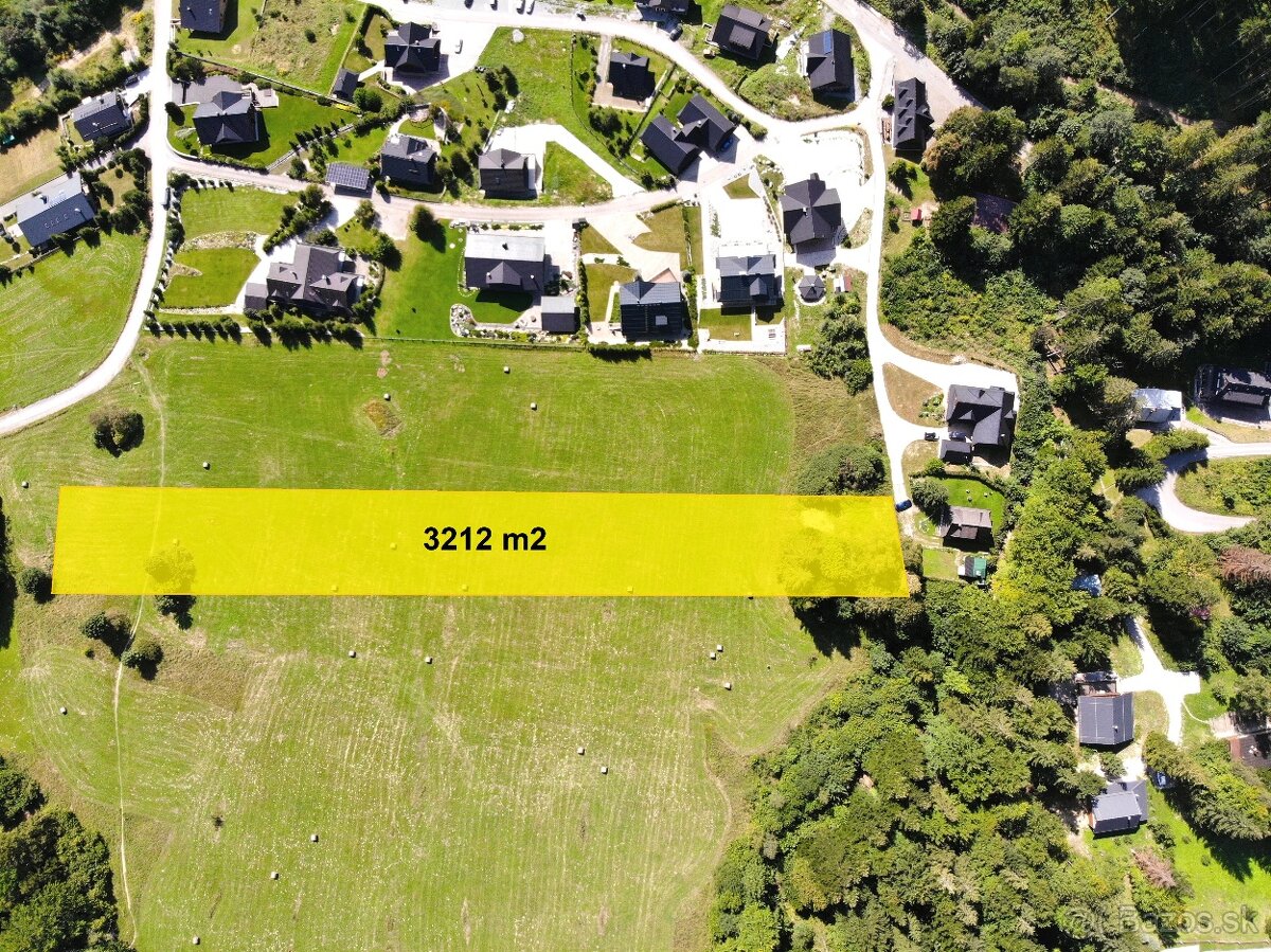 Predaj: Pozemok - Terchová, Vrátna dolina (3212 m2) - 4