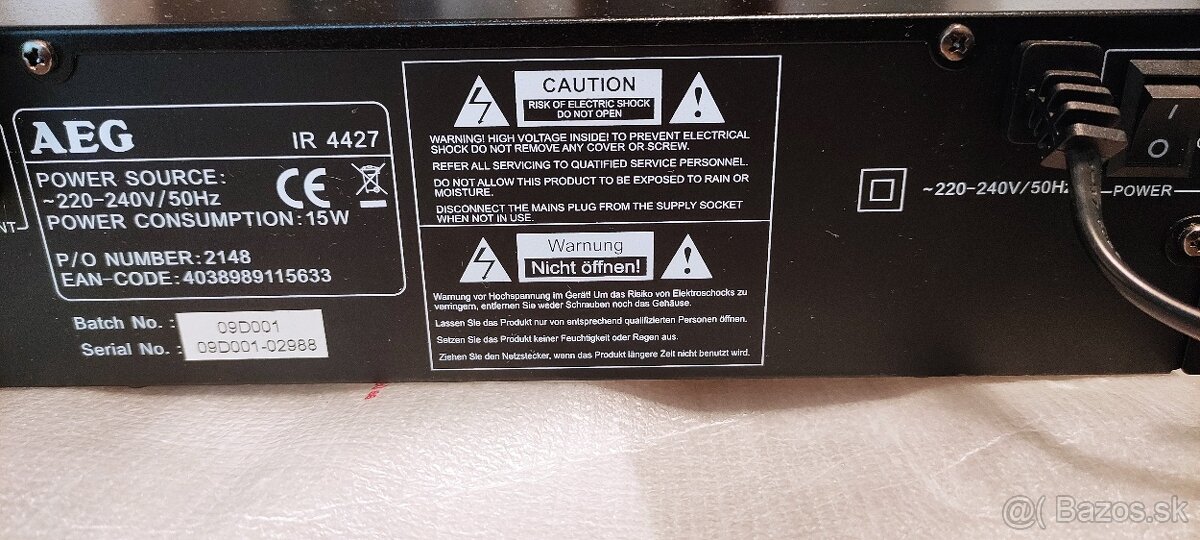 Internetový tuner AEG 4427 - 4