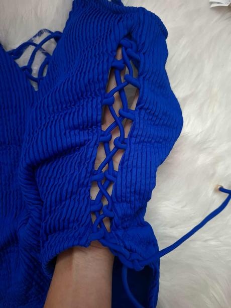 Dámske modré plavky - 4