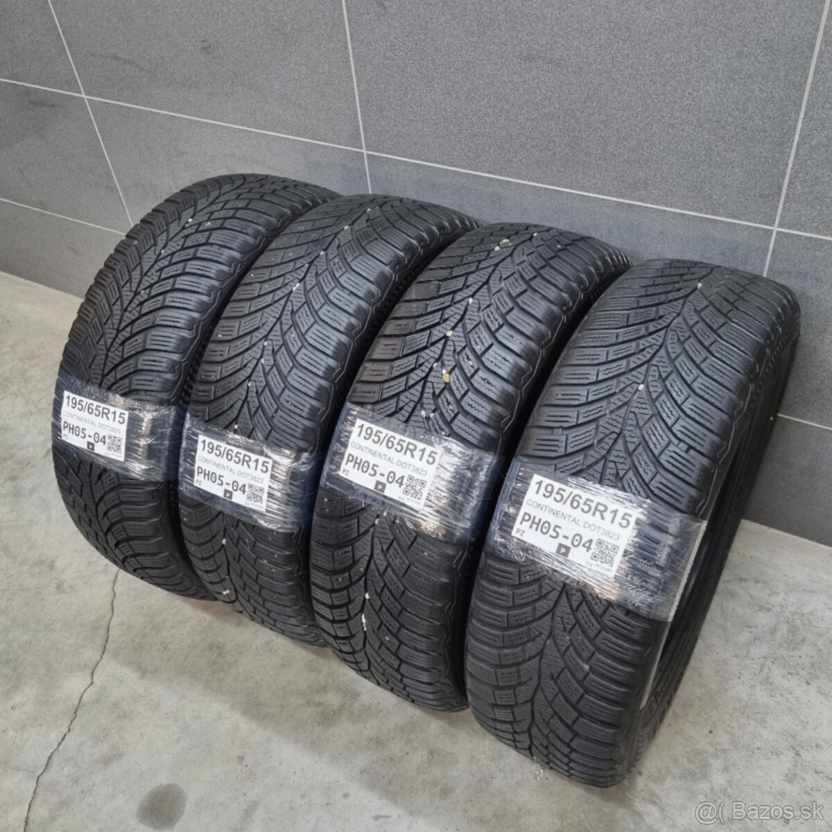 Zimné pneumatiky 195/65 R15 CONTINENTAL - 4