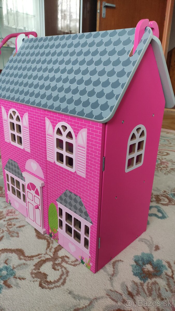 Drevený domček pre bábiky - 4
