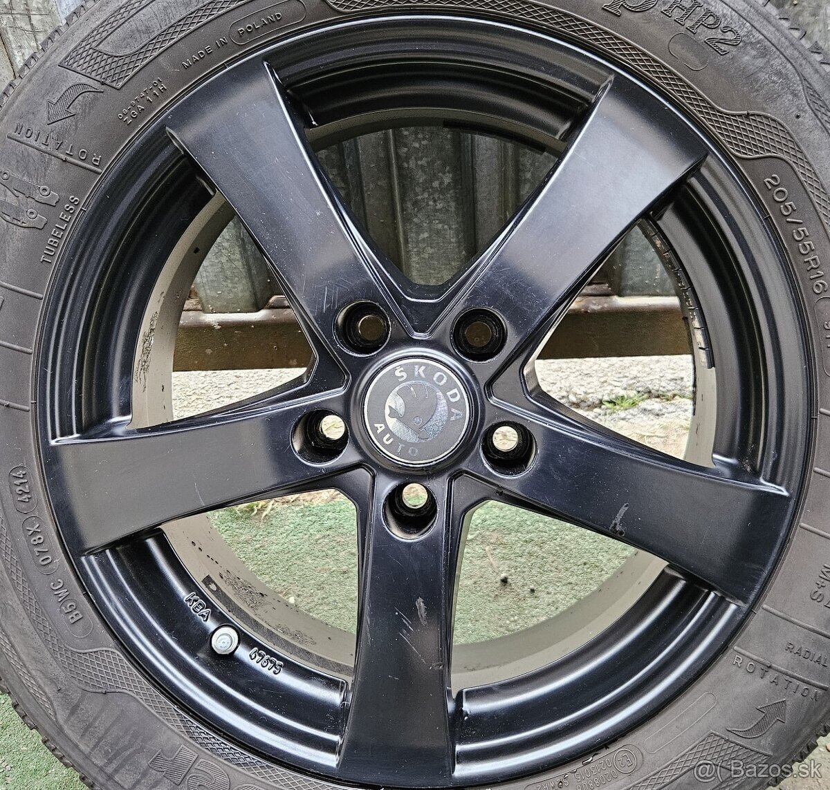 Hliníkové disky DEZENT RE - 5x112 r16 - 4