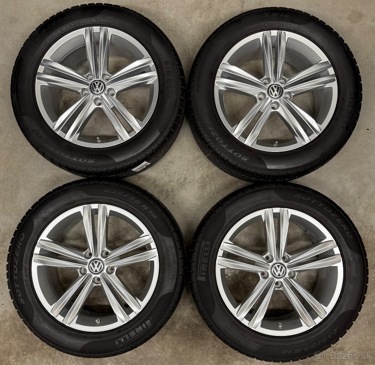 Zimná sada 5x112 R18 , 235/55/18 VW Tiguan Kodiaq VW Sebring - 4