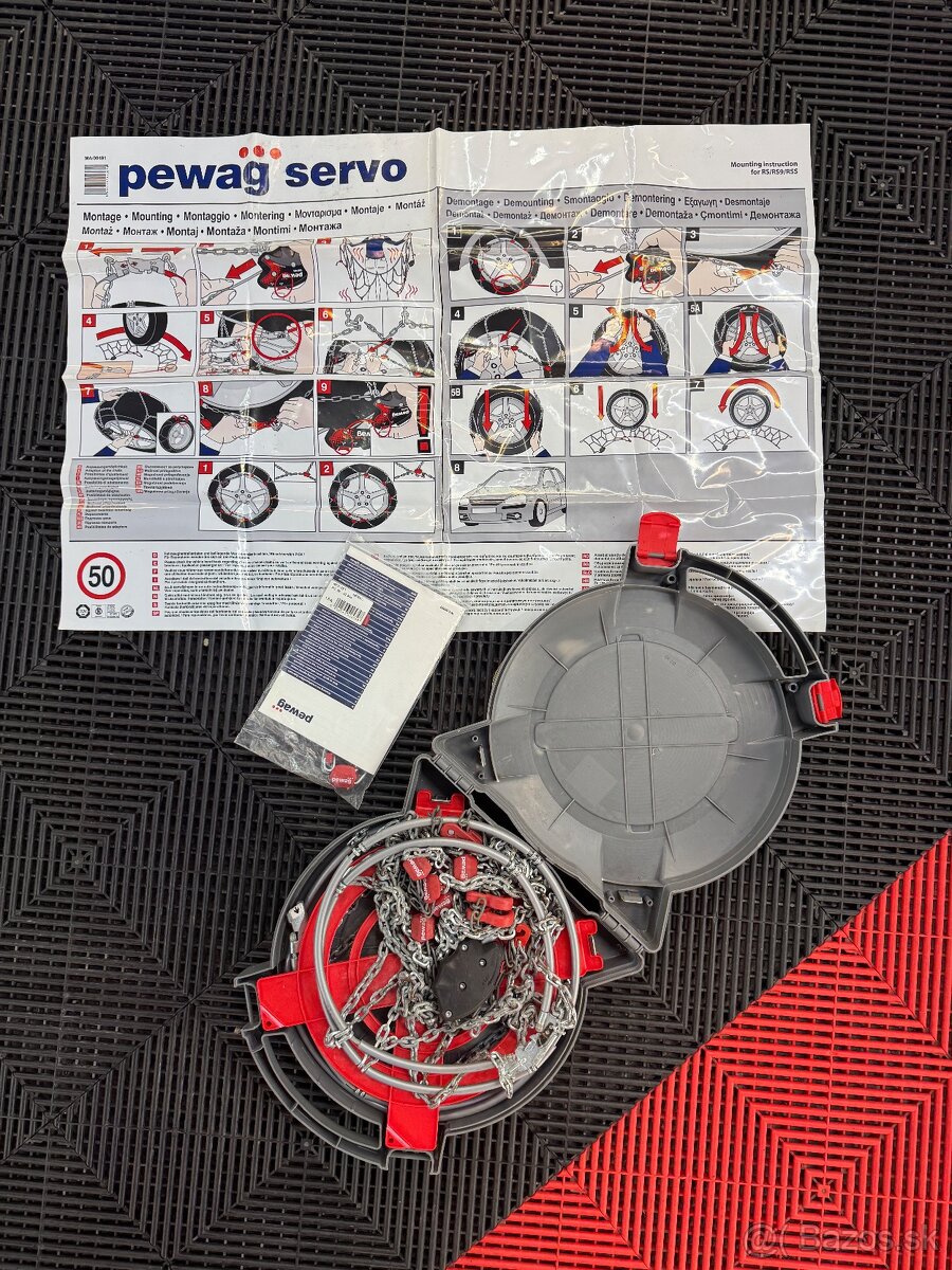 SNEHOVÉ REŤAZE PEWAG SERVO RS 74 - 4