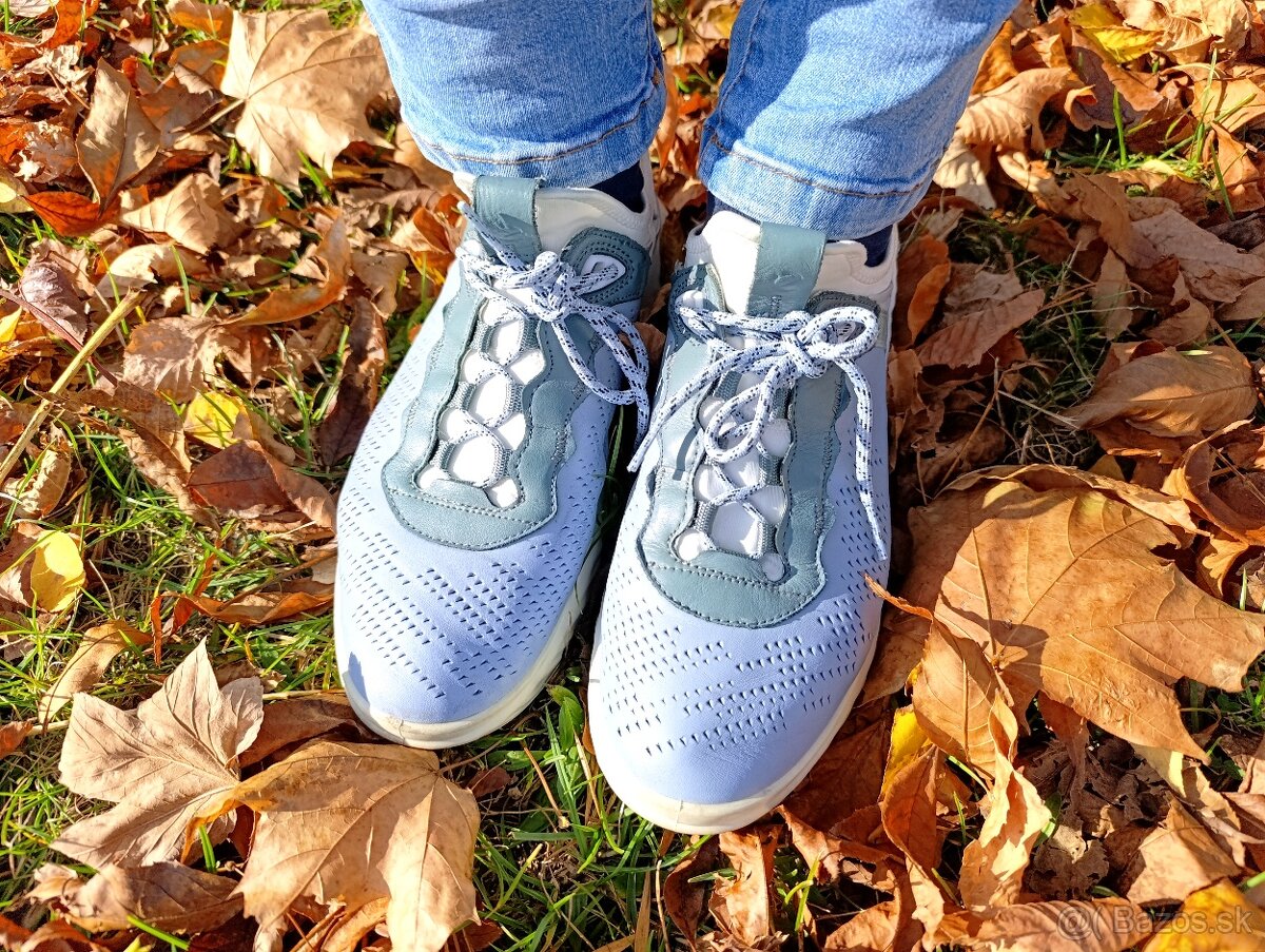 Super dámske kožené tenisky ECCO v-eľ. 40 - 4