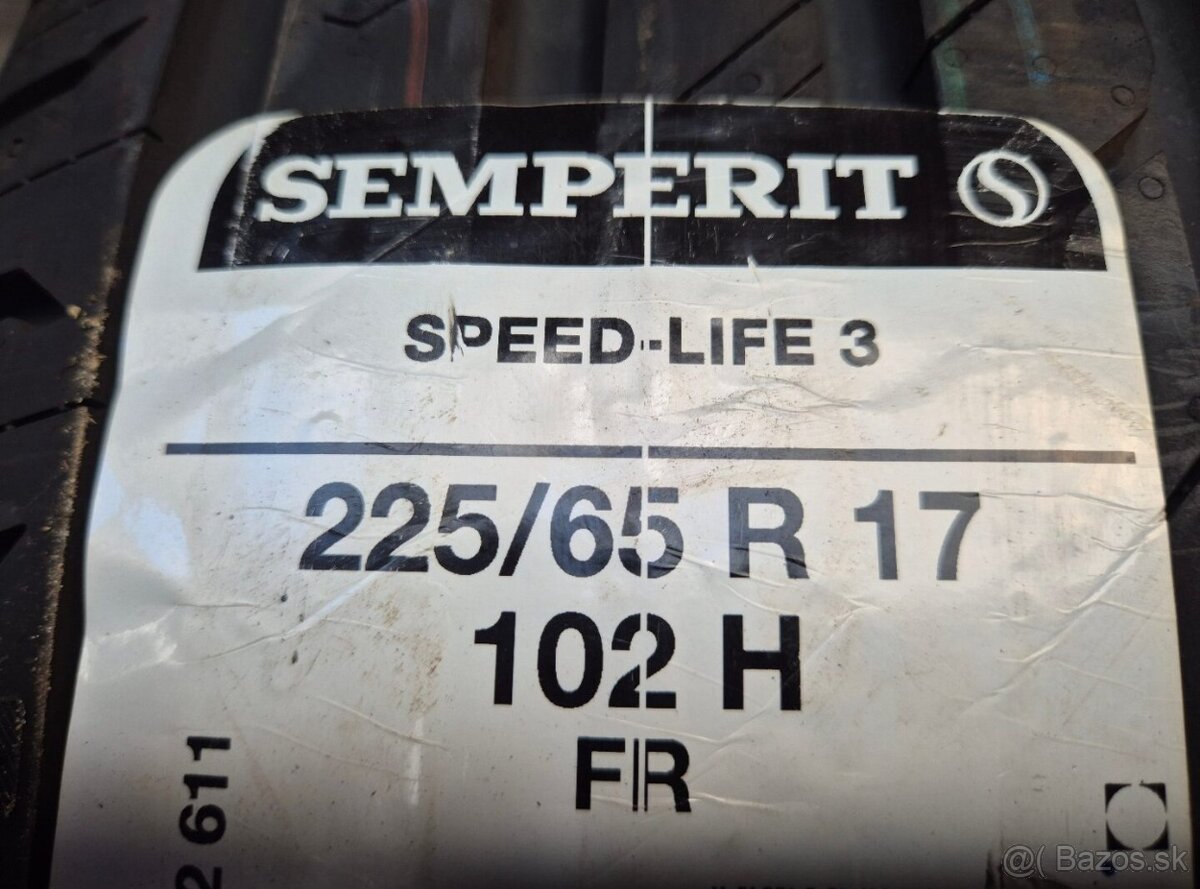 225/65 r17 letné 2 ks SEMPERIT - nejazdené - 4