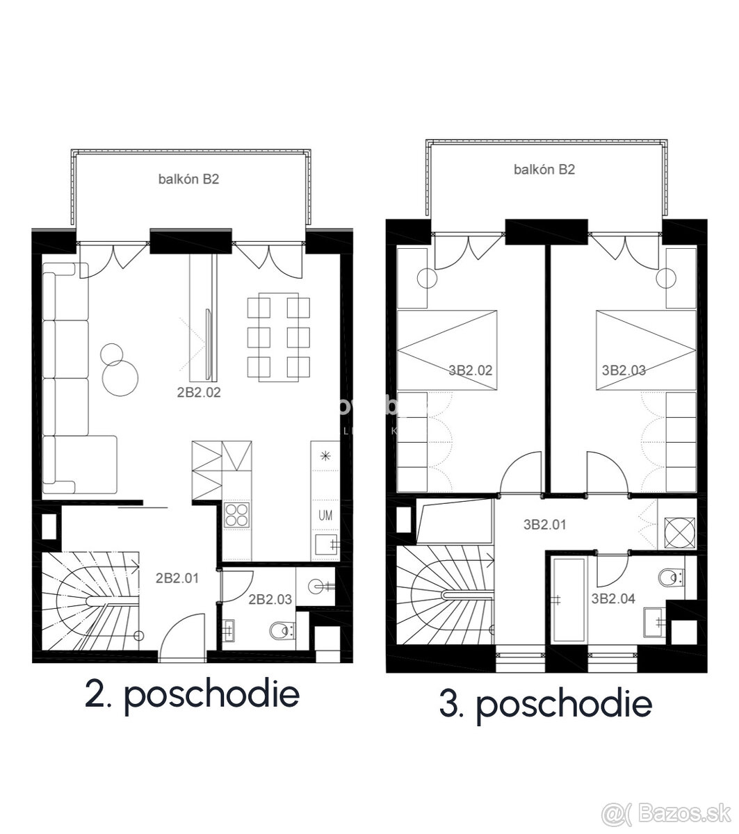 Luxusný 3 izbový mezonet - 4