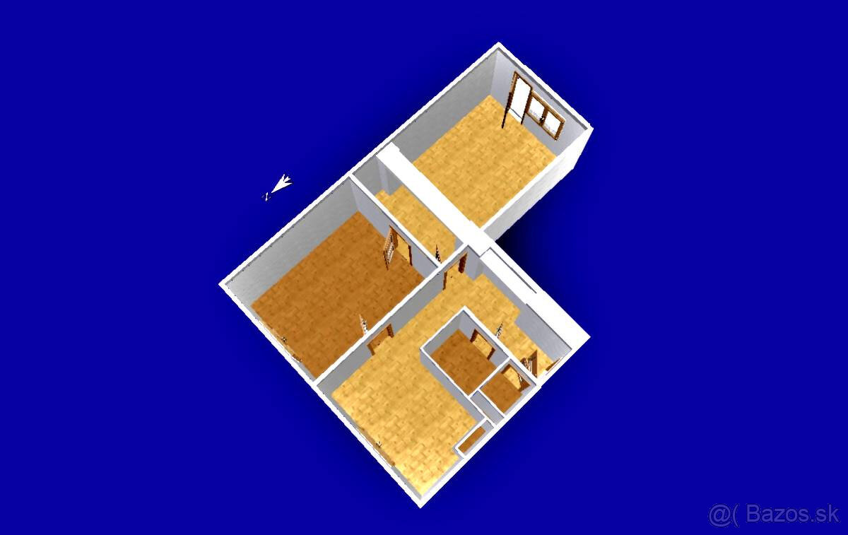 2-izbový byt s balkónom – Humenné - 4