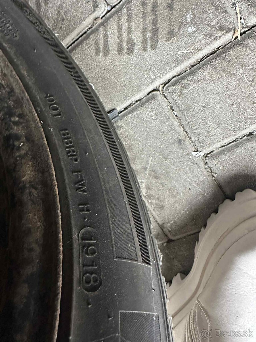 Plechové disky R16 5x112 so zimnými pneu - 4