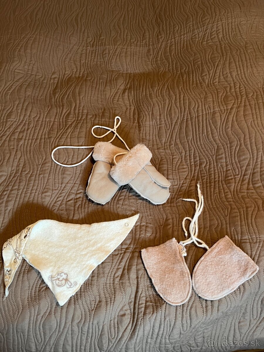 Detské rukavice vlnené - 4