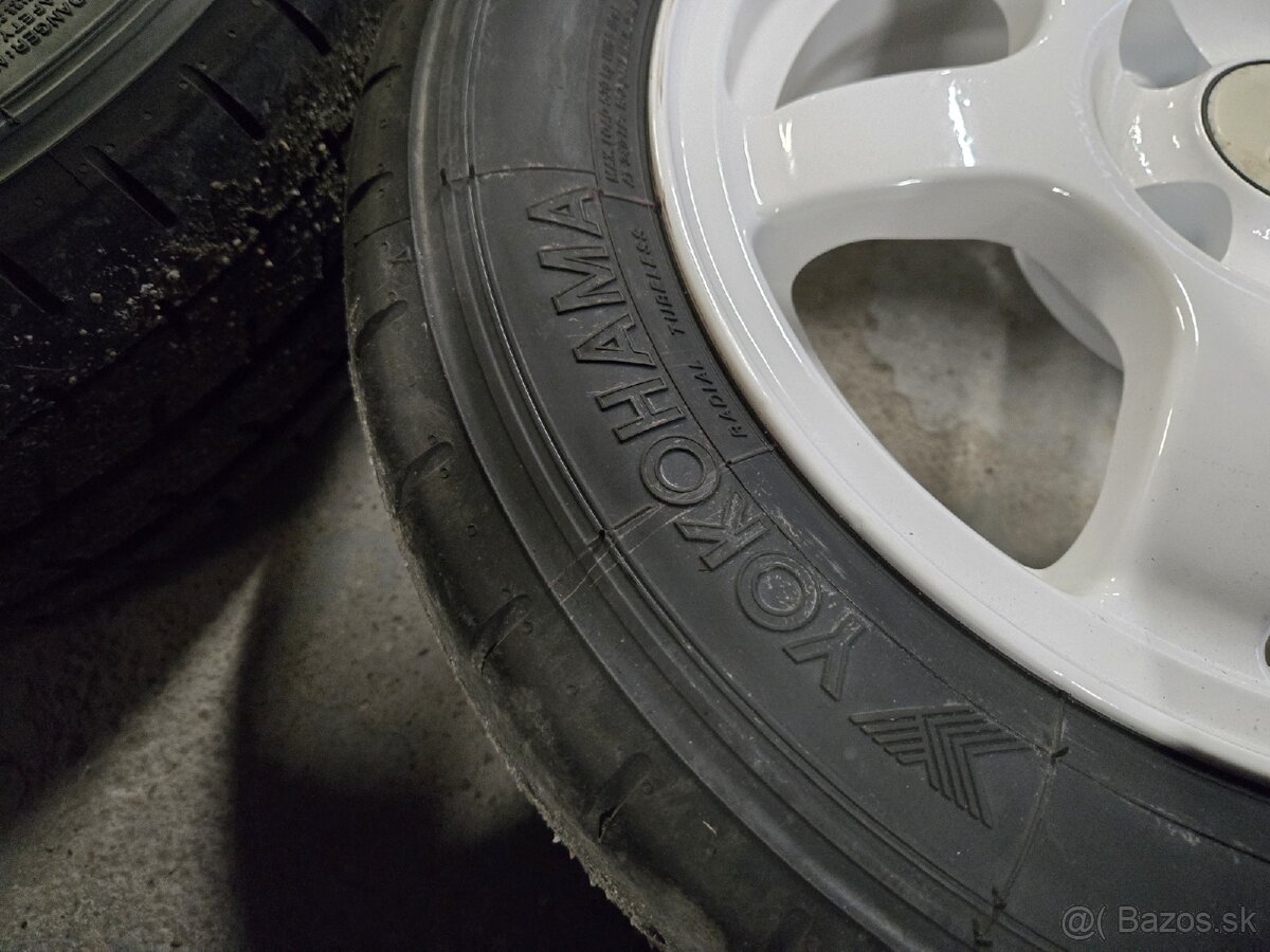 4x Semislick pneu 185/60r14 - 4