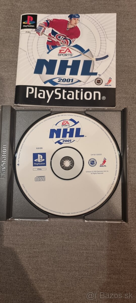 NHL 2001 CZ PAL PS1 - 4