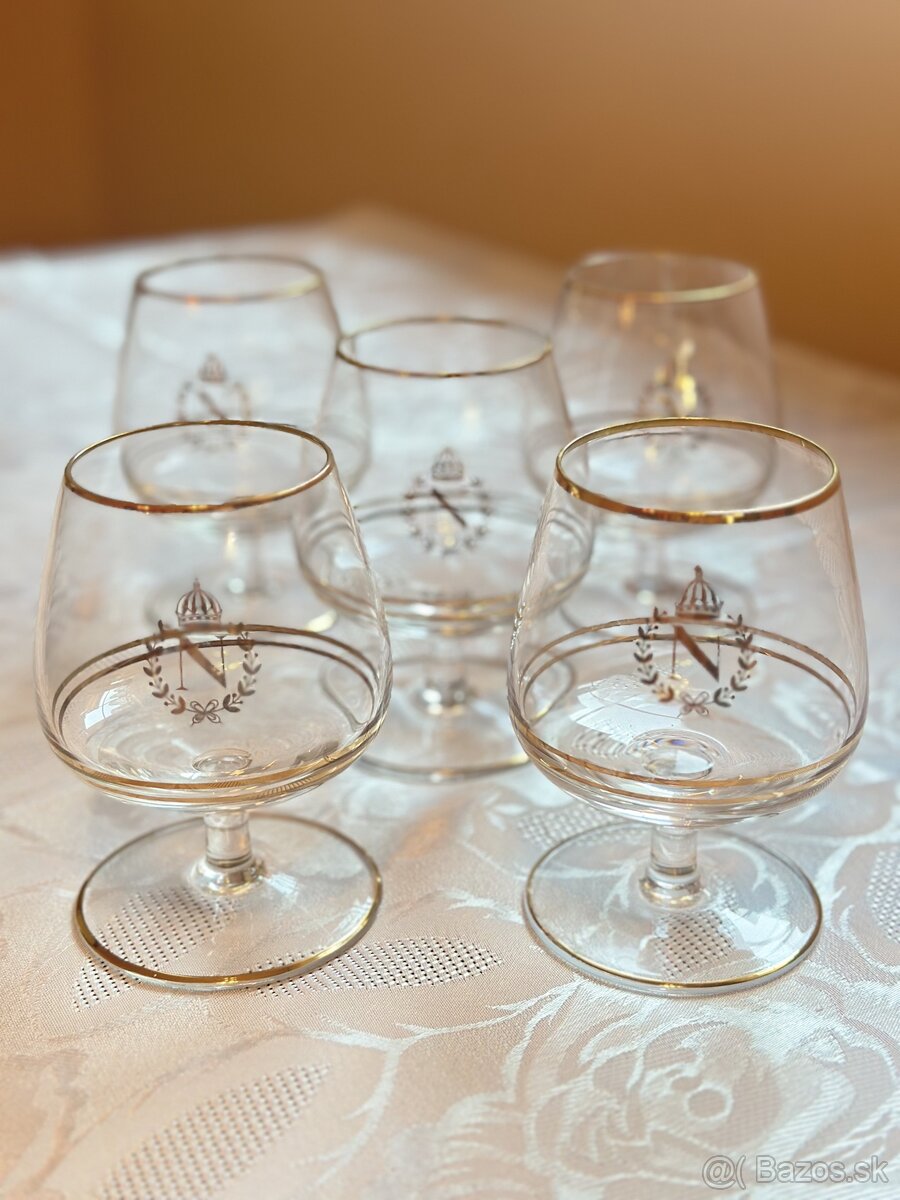 Poháre Napoleonky na kognak - 4