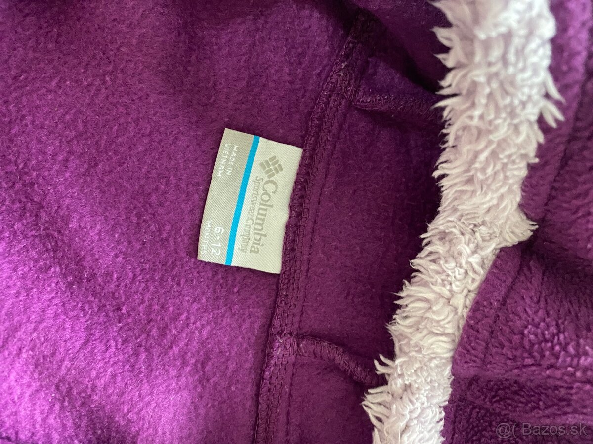 Detsky prechodny flisovy overal Columbia - 4