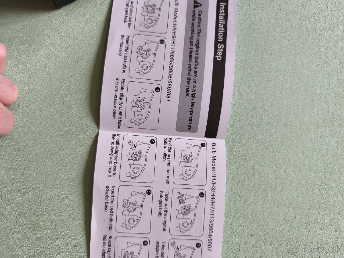 LED žiarovky H4 9003 - 4