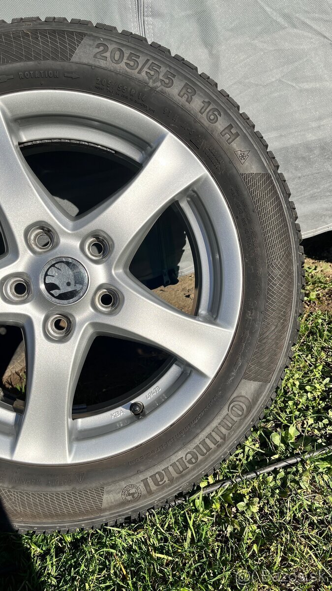 Zimná sada 5x112 r16 vw group - 4