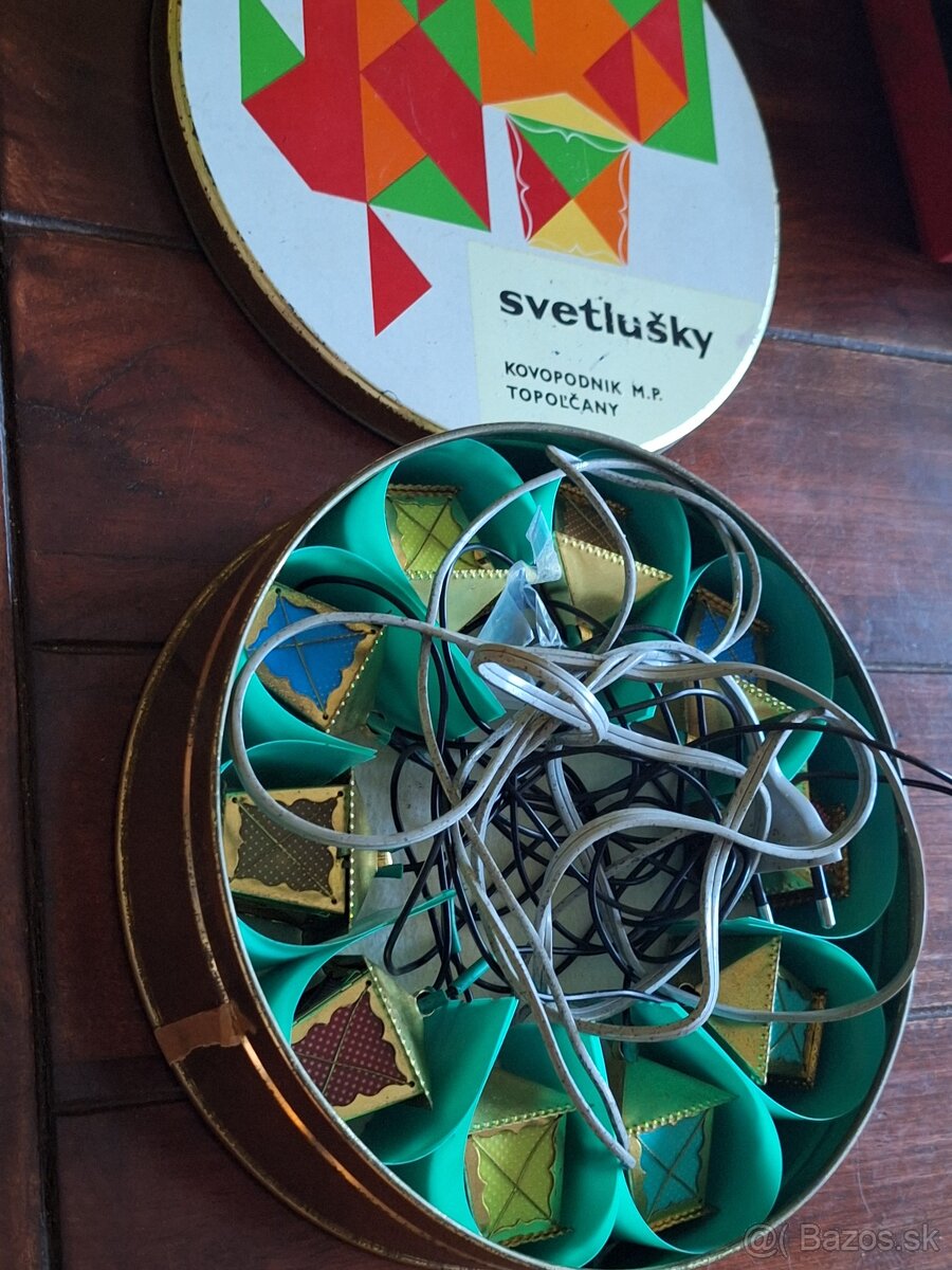 Staré vianočné svetlušky - 4