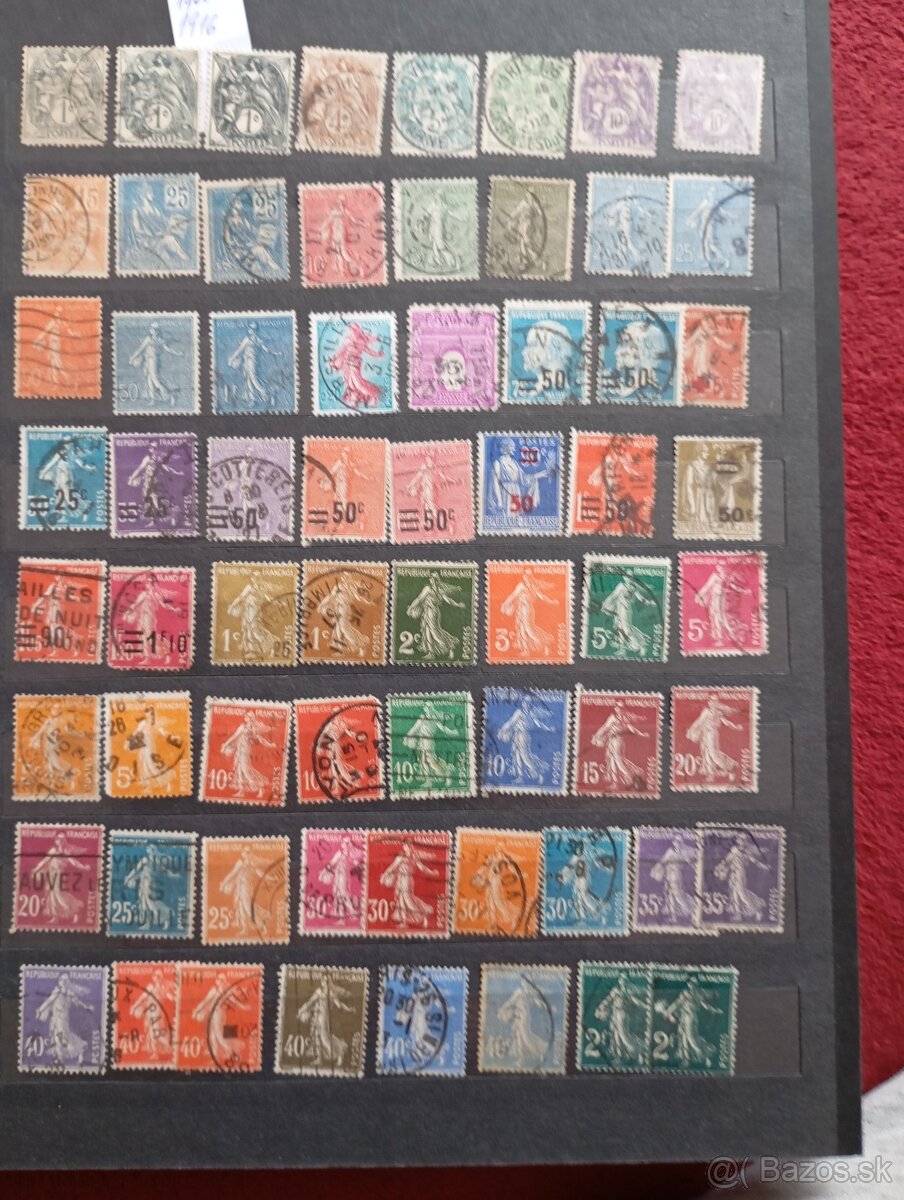 Album známok Švajčiarsko, Francúzsko - 4