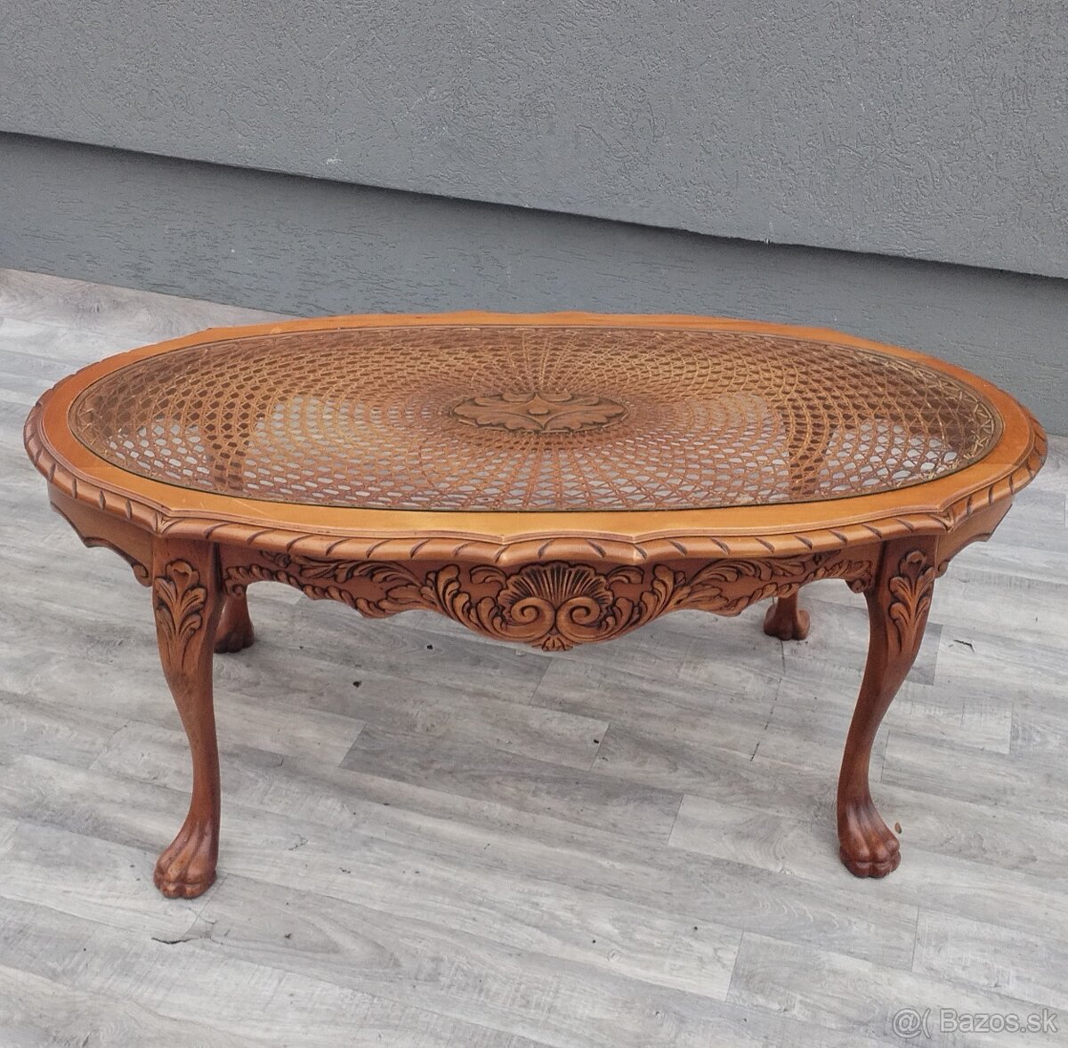 Stolík oválny ” BAROKO “. - 4