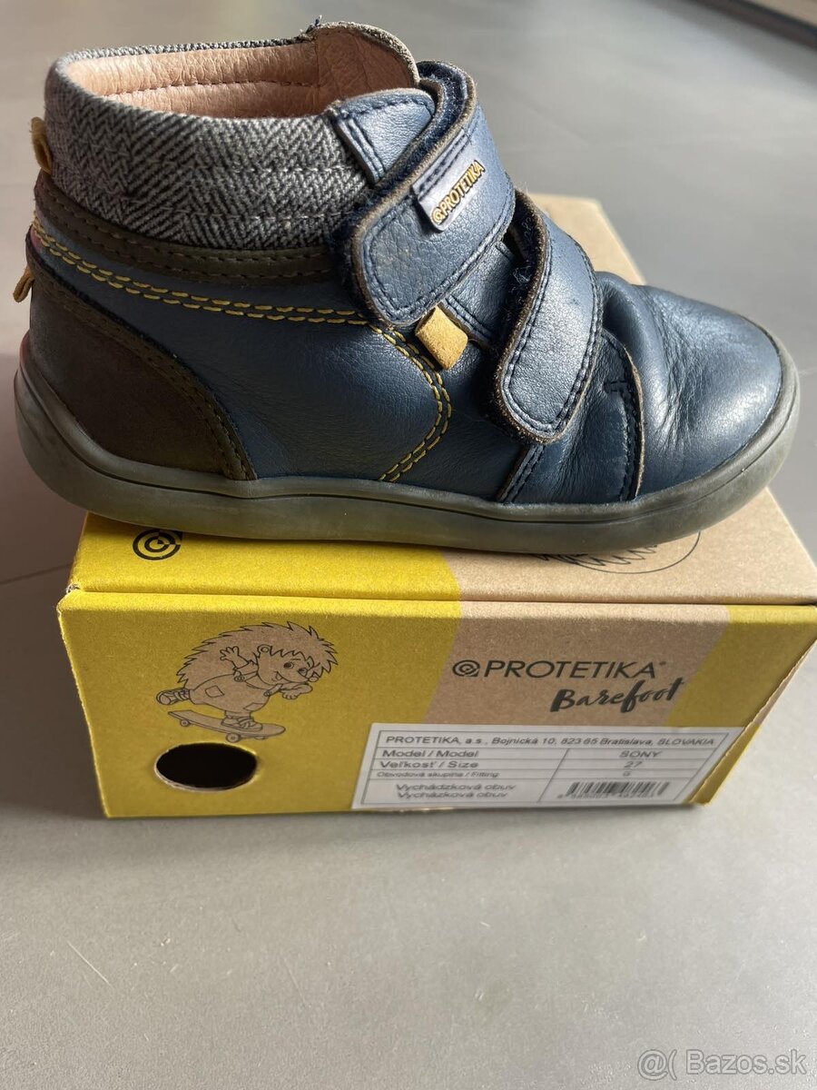 Prechodna barefoot obuv velkost 27 - 4