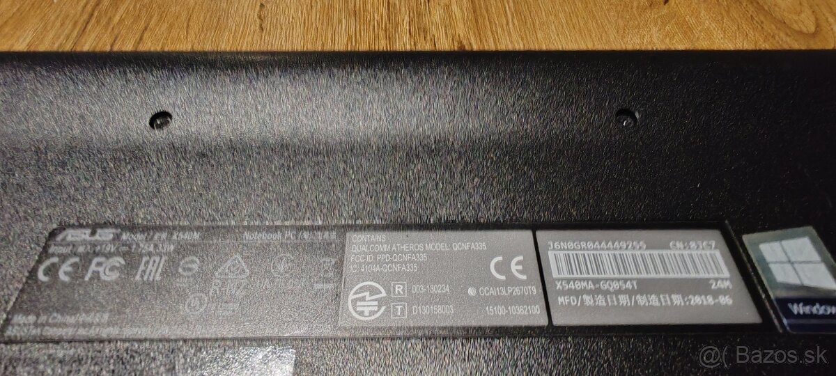 Asus X540MA-GQ054T - 4