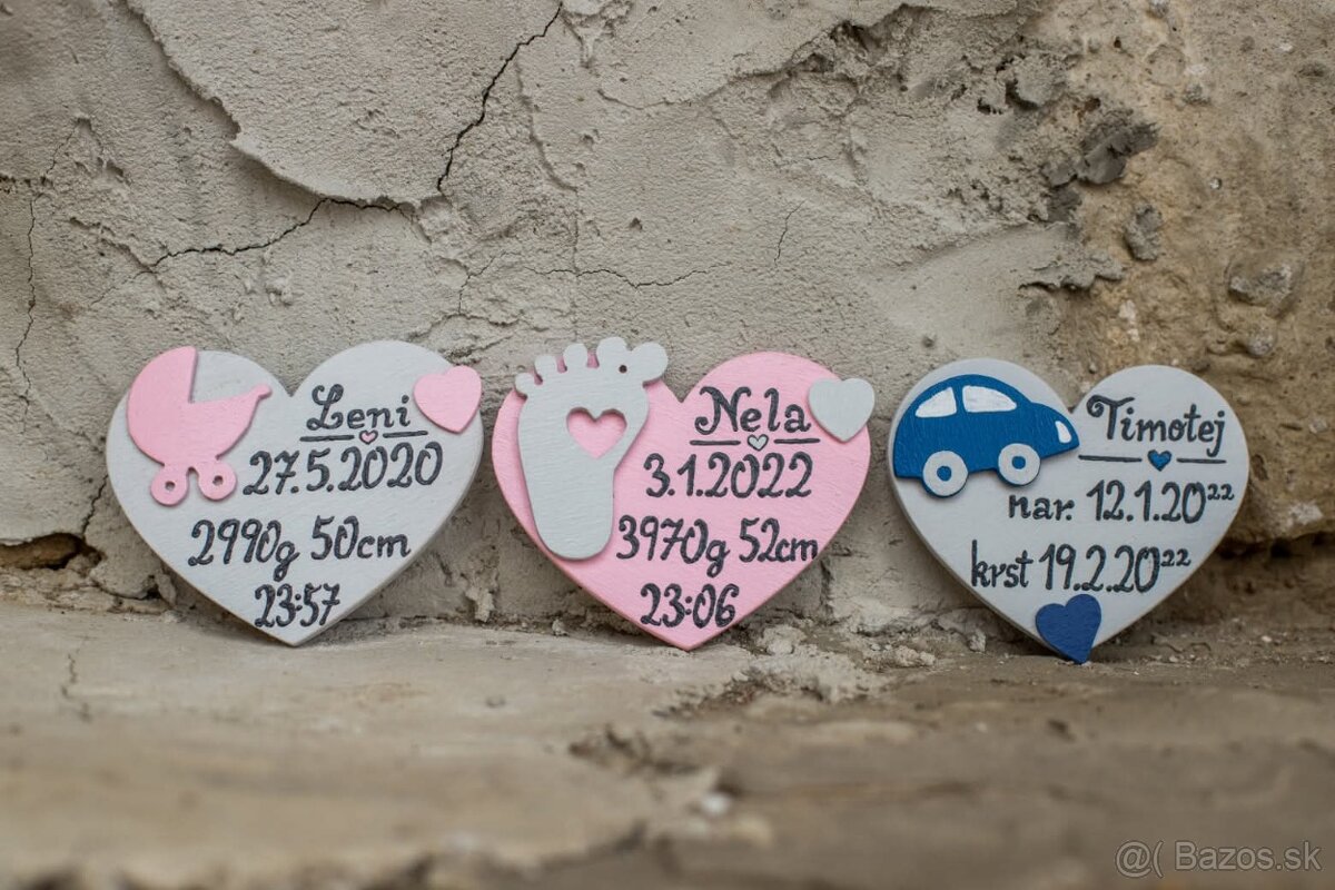 Ručne maľované magnetky - 4