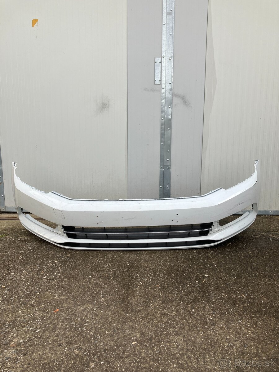 predni naraznik vw passat b8 14-19 bily holy - 4