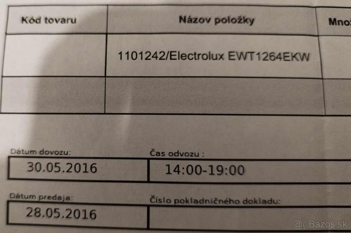 Práčka Electrolux - 4