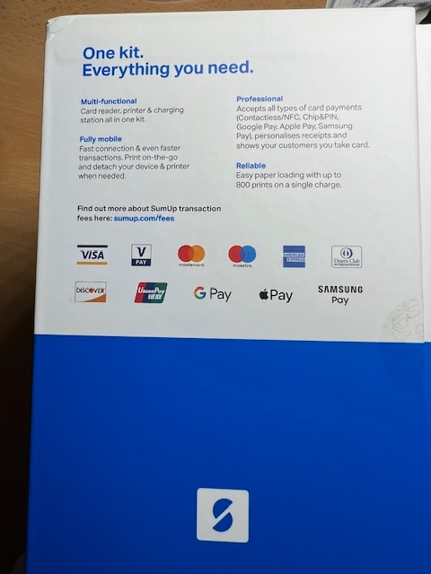 Platobný terminál SumUp - so SIM kartou, bez viazanosti - 4
