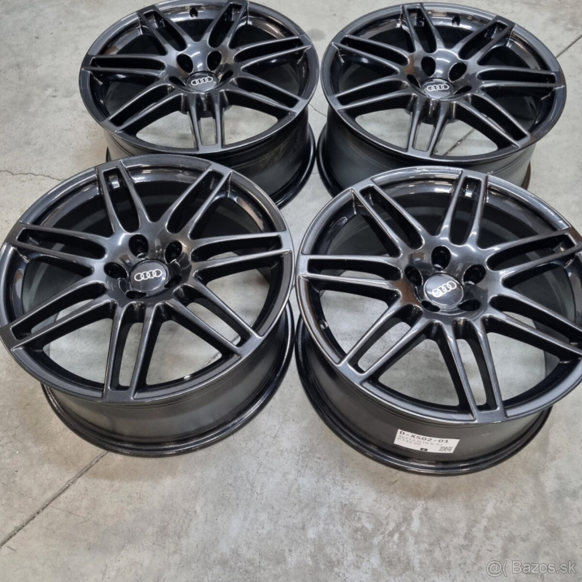 Hliníkové Audi disky 5x112 R19 8,5J ET45 - 4