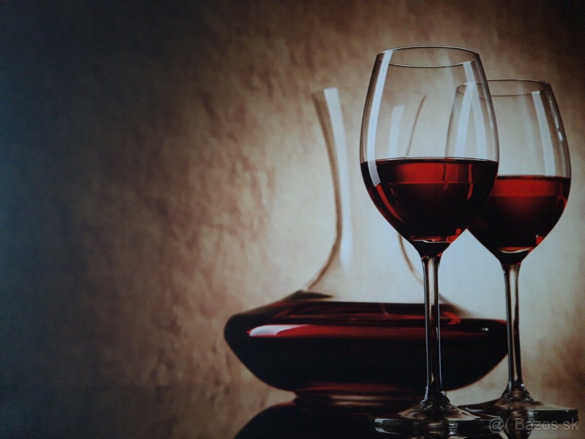 Predám 2 obrazy, motív červené - 4