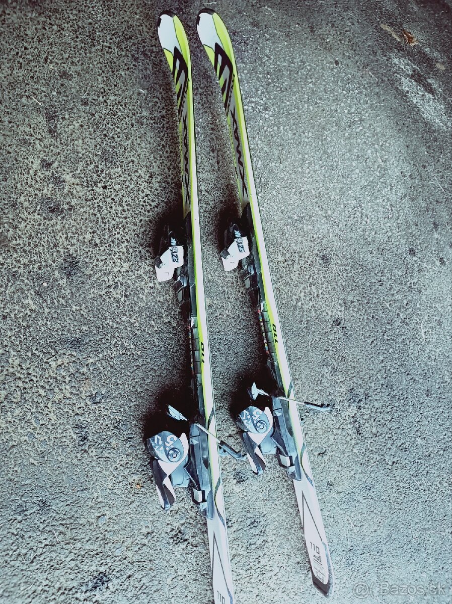 Predám detské Salomon lyže 110 - 4