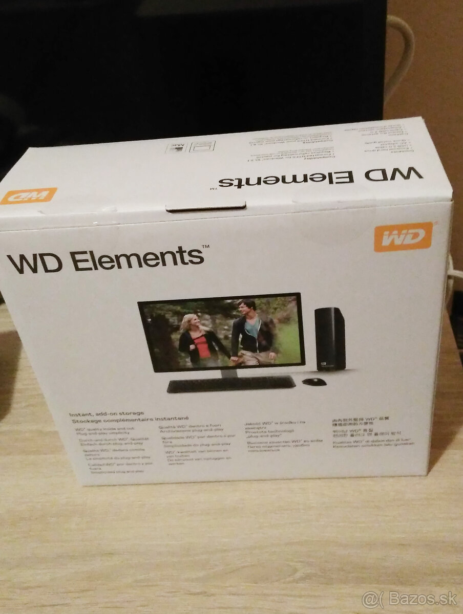 Externý disk WD Elements Desktop 14 TB - NOVÝ - 4