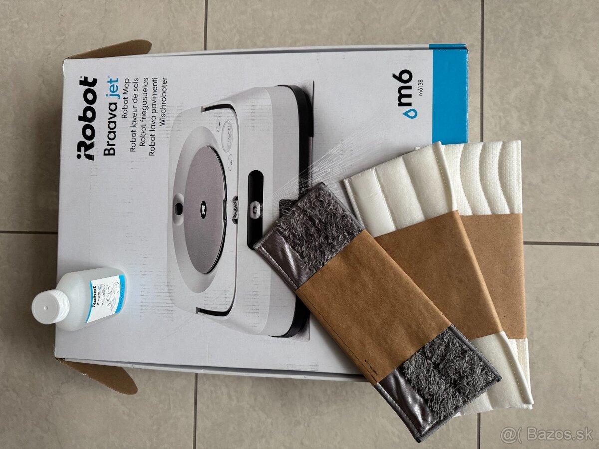 Predám robotický mop Braava Jet m6 1 - 4