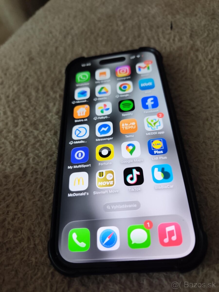 Iphone 15 pro 128gb titanium ESIM - top stav - 4