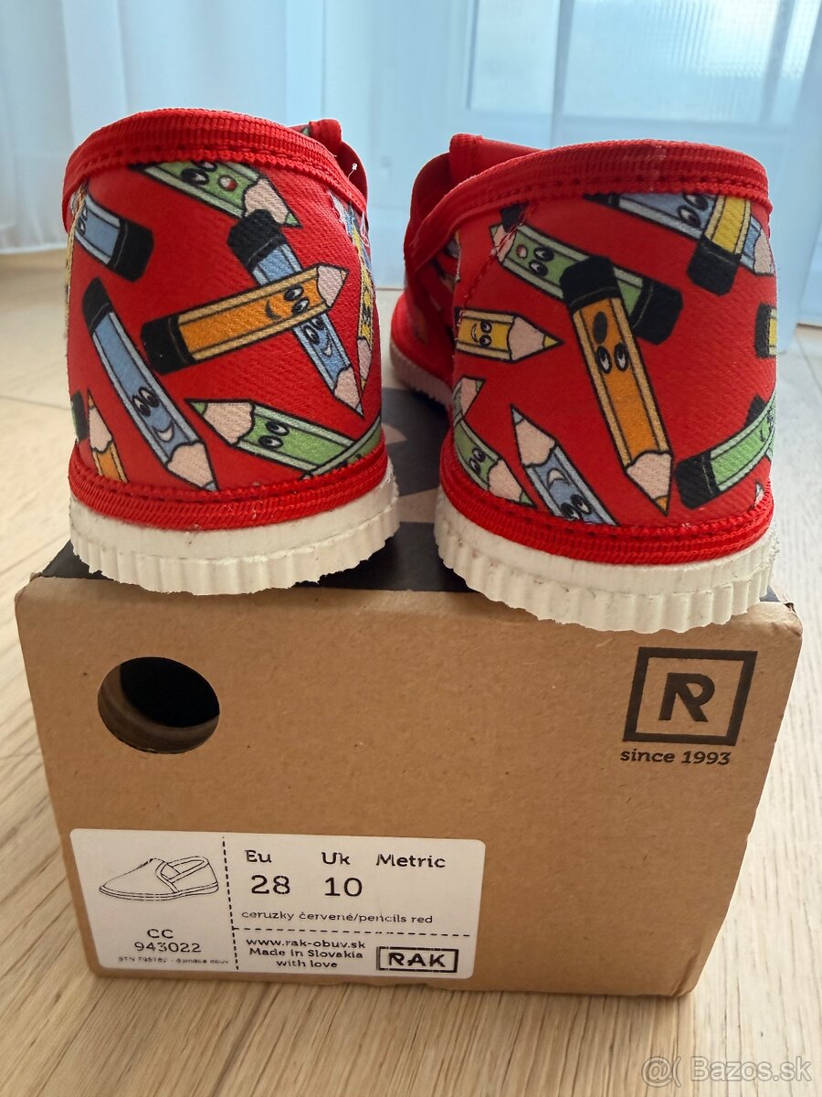 Nove detske papucky Rak, vel. 28 - 4