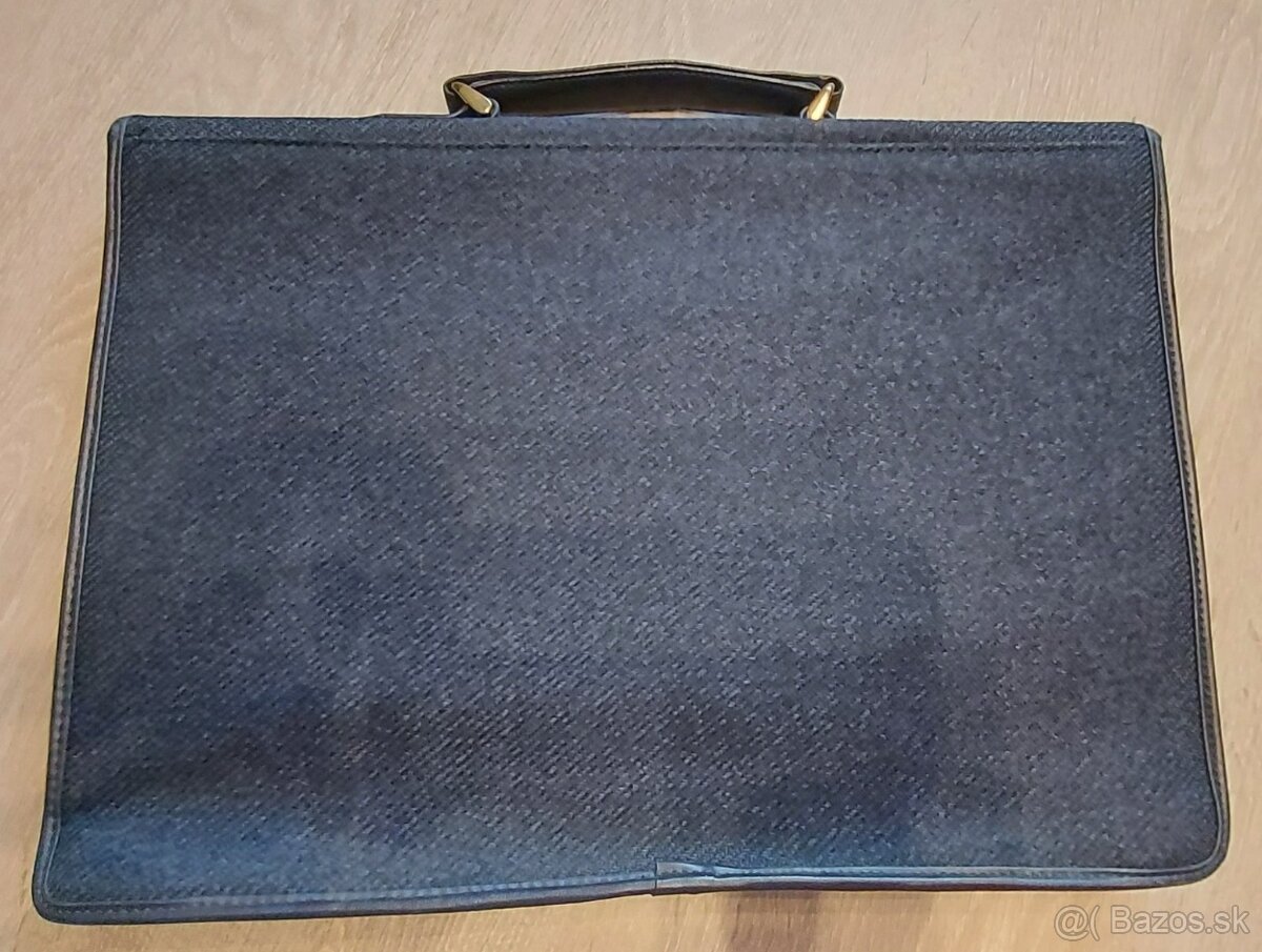 Modrá pánska taška 40 X 30 cm - 4
