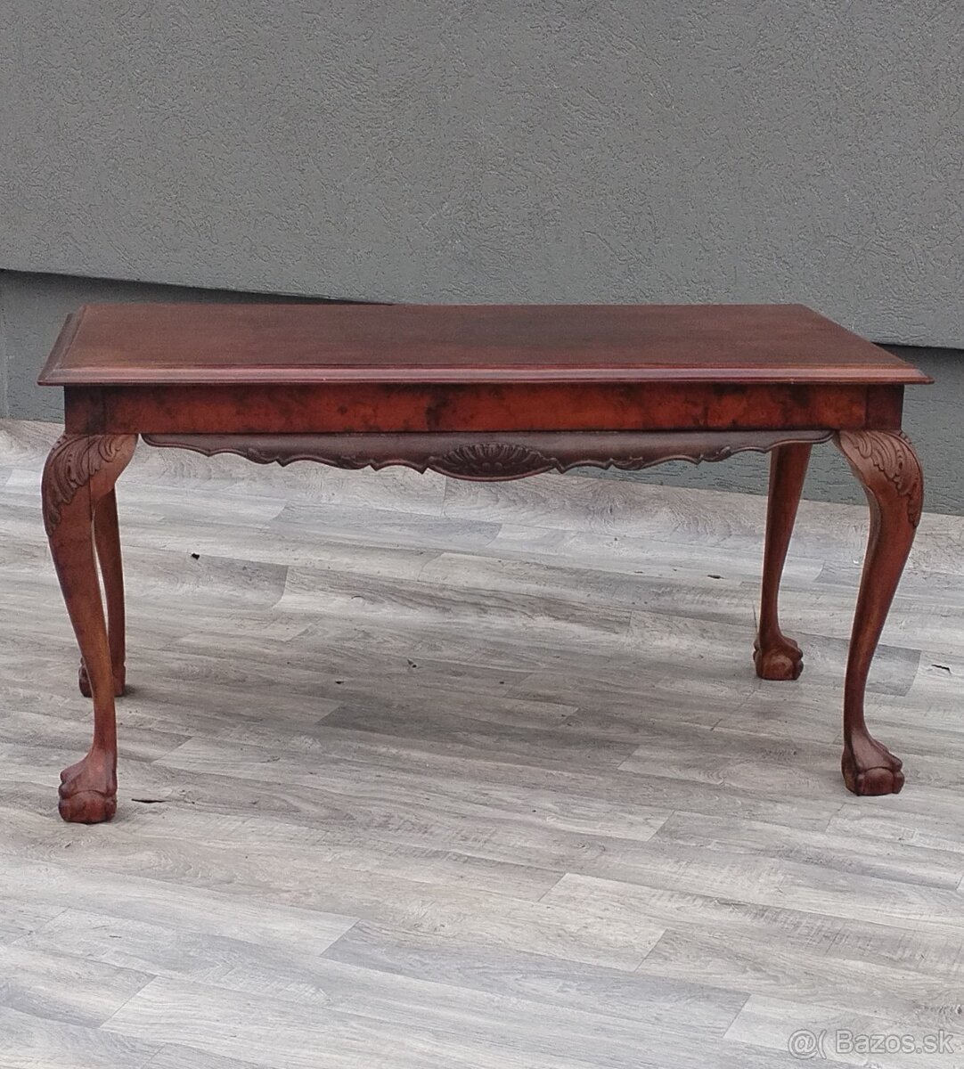 Stolík konferenčný v štýle Chippendale. - 4