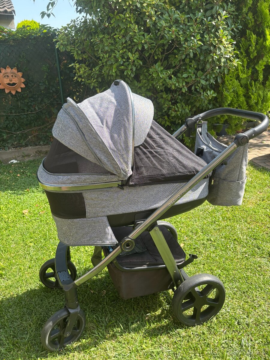 Kočík Espiro Next Grey + vajíčko Cybex Aton - 4
