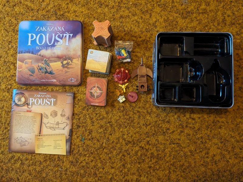 Zakázaná poušť - spoločenská hra - 4