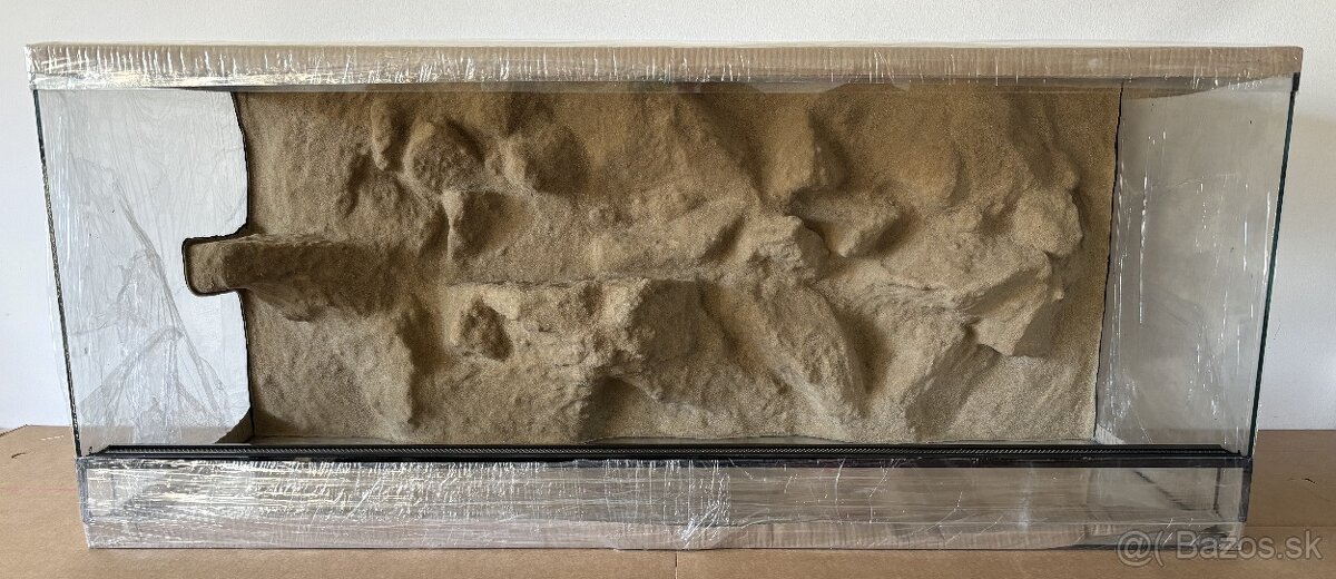 Terárium 120x50x50 s 3D stenou - 4