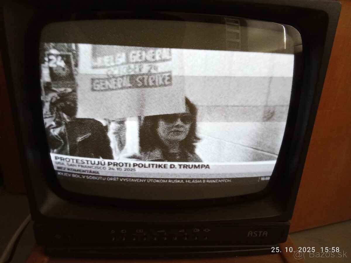 Predám - ČB televízor ASTA 12 / 220 V - 4