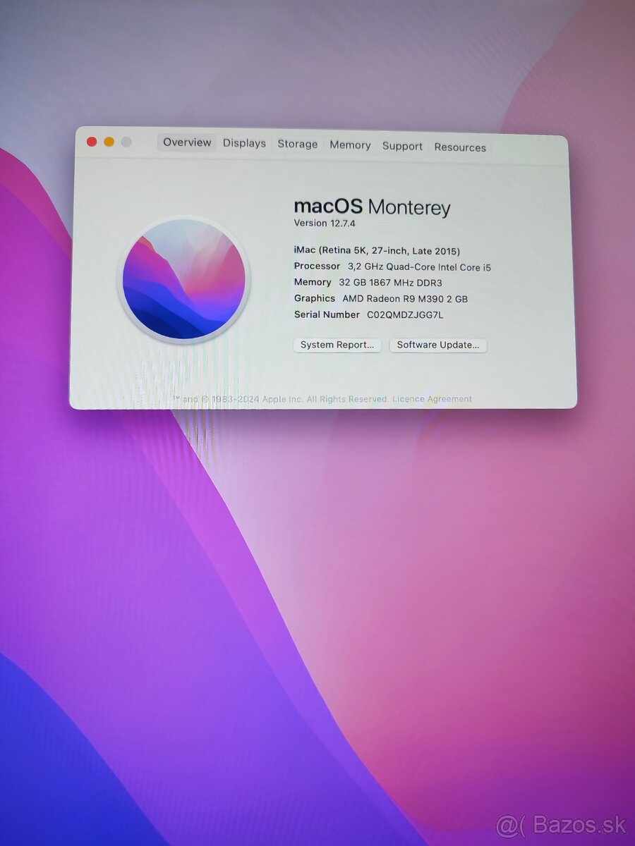 Predám Apple iMac 27" (Late 2015) - 4