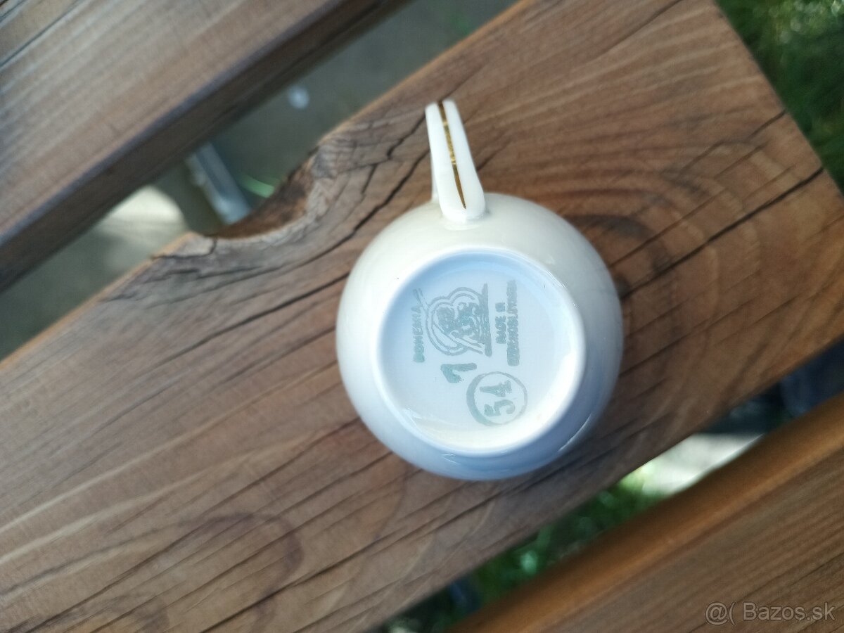 Bohemia porcelánový kávový set - 4