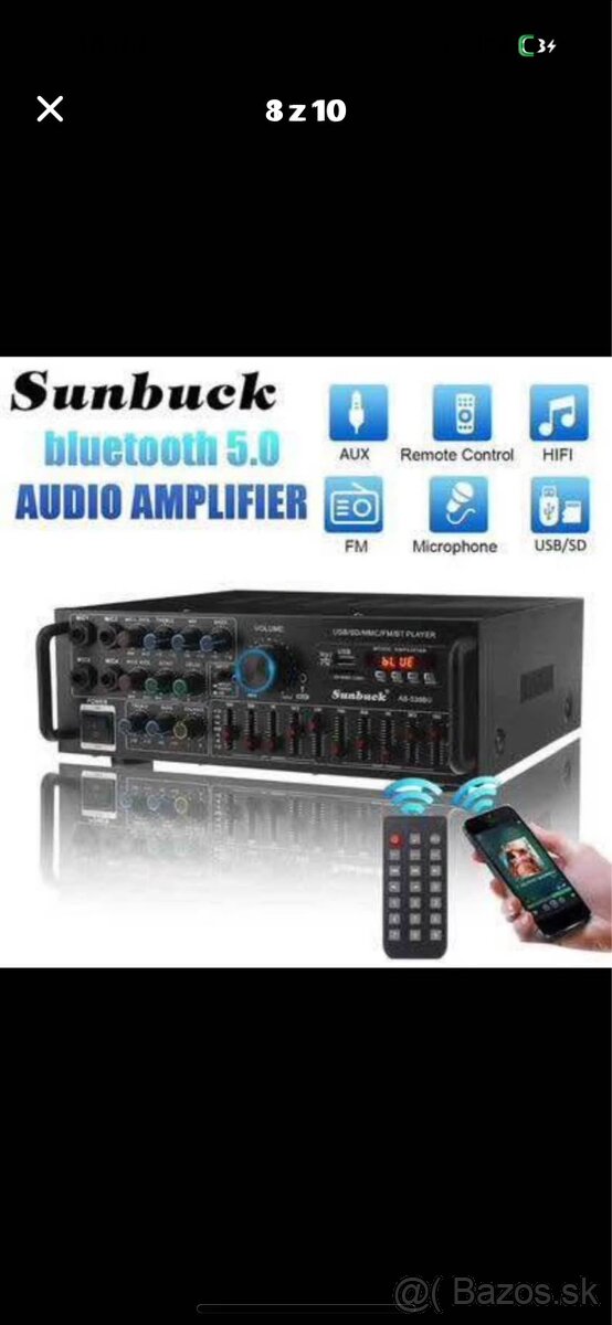 predam av prijimac / zosilnovac sunbuck - 4