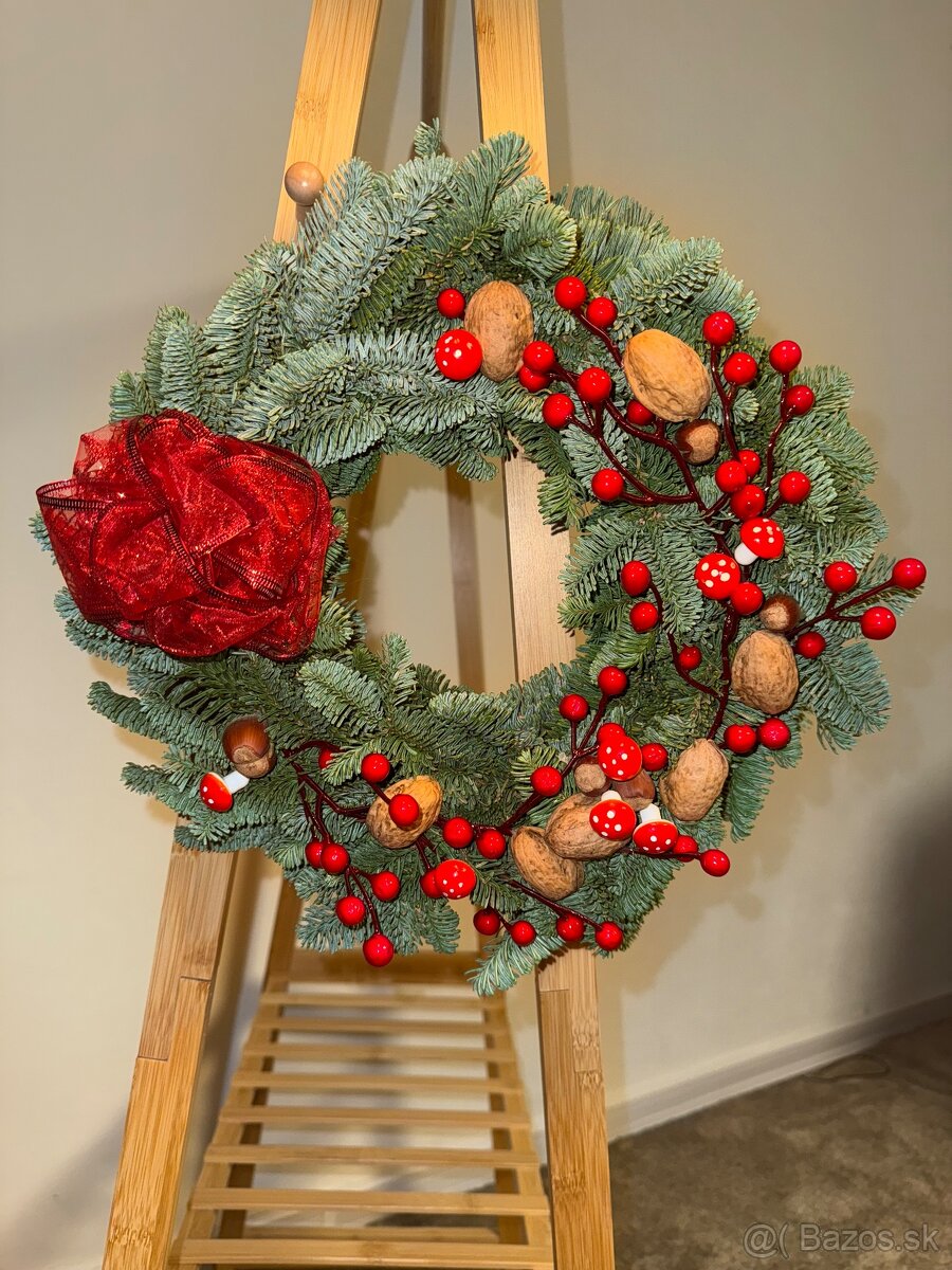 Vianočný veniec na dvere - 4